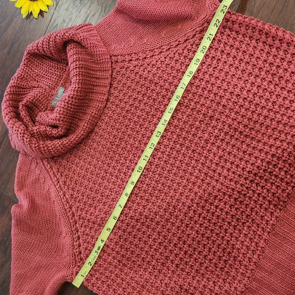 NEW WITH TAG TURTLENECK COZY CHUNKY SWEATER 🐈⬛ - Picture 6 of 6